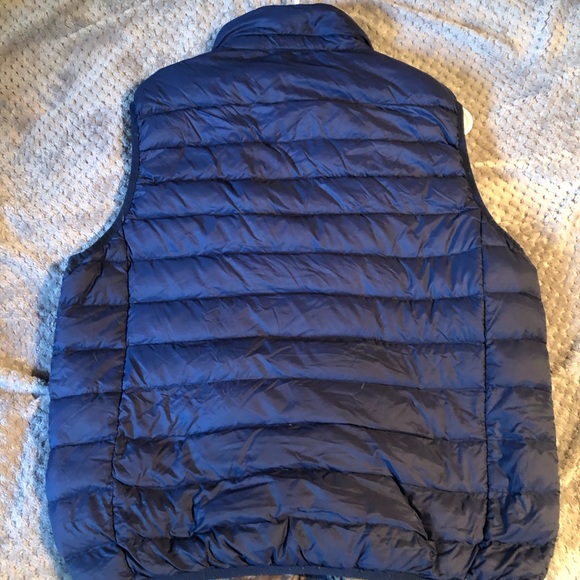 Blue Puffer Coat Men’s Medium - Picture 4 of 4